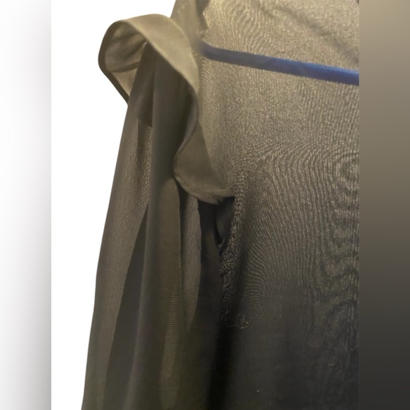 Olsenboye sheer black top - Picture 3 of 8